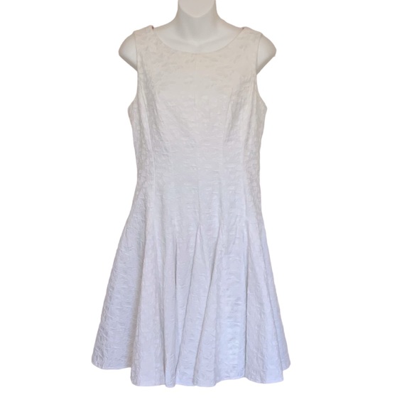 Eliza J Dresses & Skirts - Eliza J. Textured White Dress Size 12